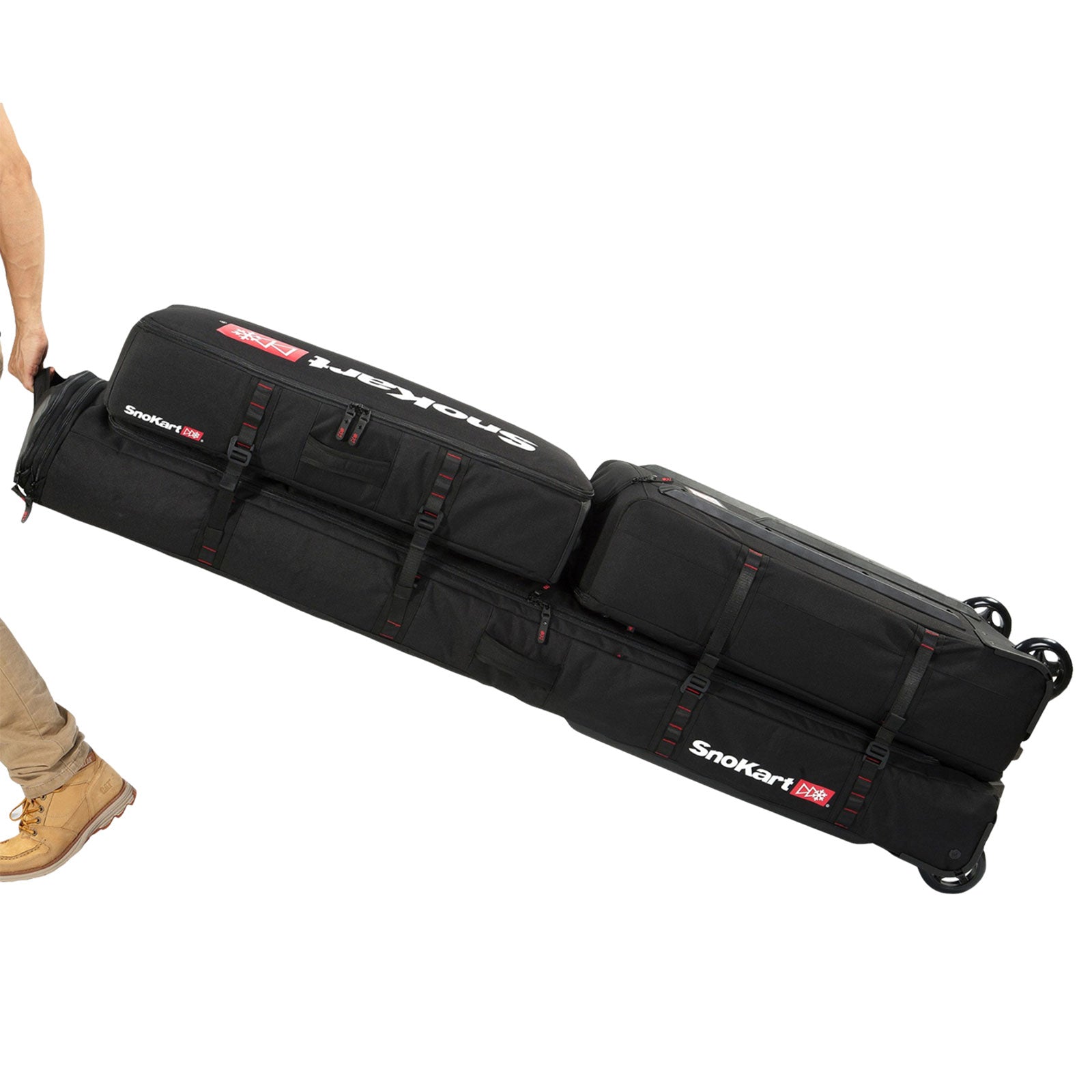 Tonesport Ski Bag For Air Travel - Padded Ski Bag - Waterproof And Fully Padded Snow Ski Bag For